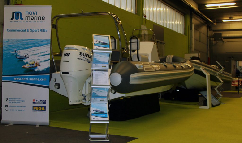 Novi Marine exhibiting at the Belgian Boat Show 2016