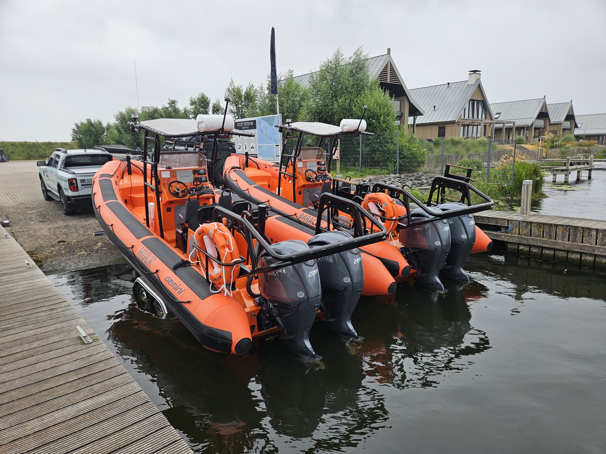 Two heavy-duty Cable Support RIBs delivered