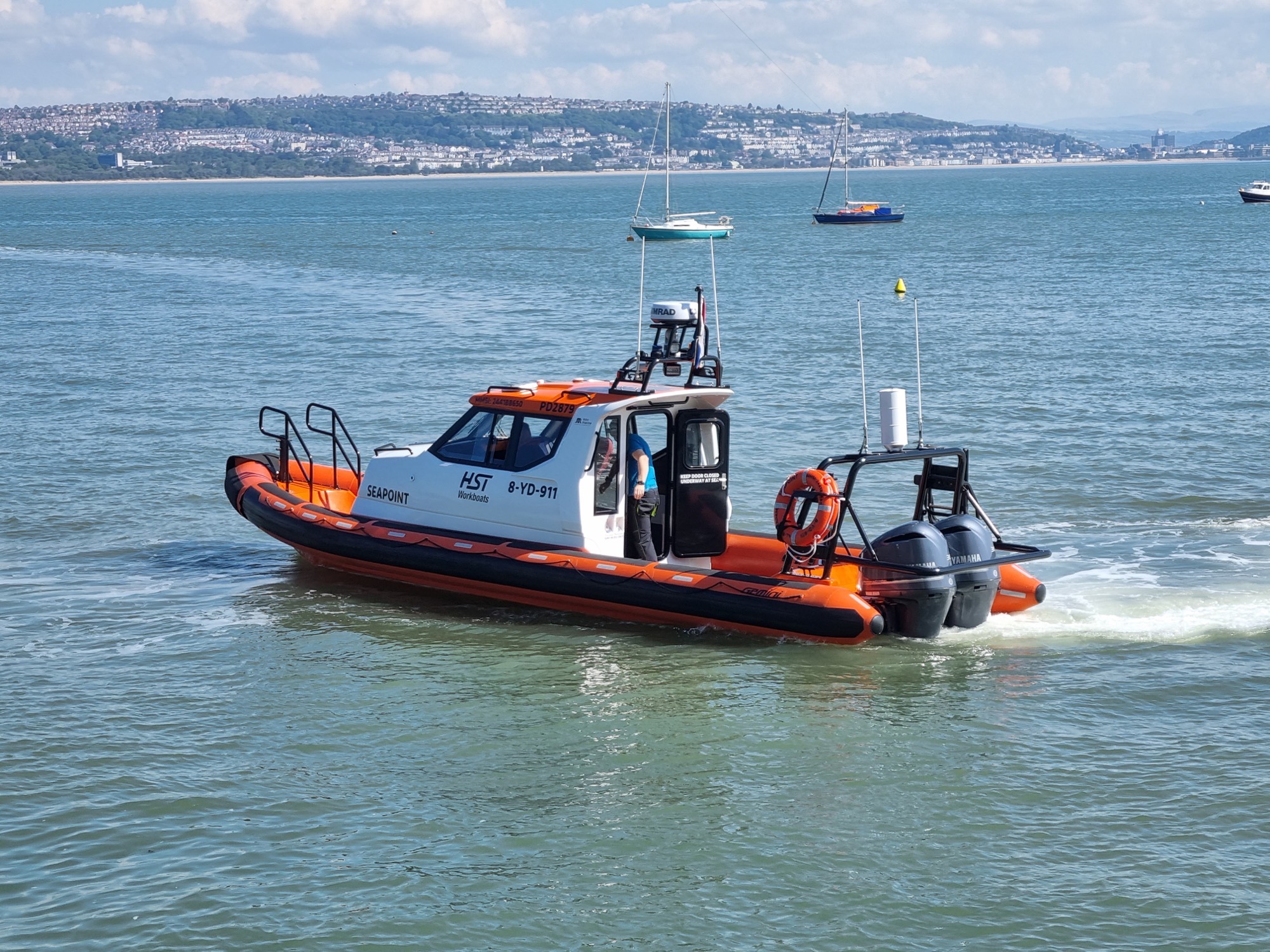 Gemini WR1060 Cabin RIB Seapoint for HST Workboats