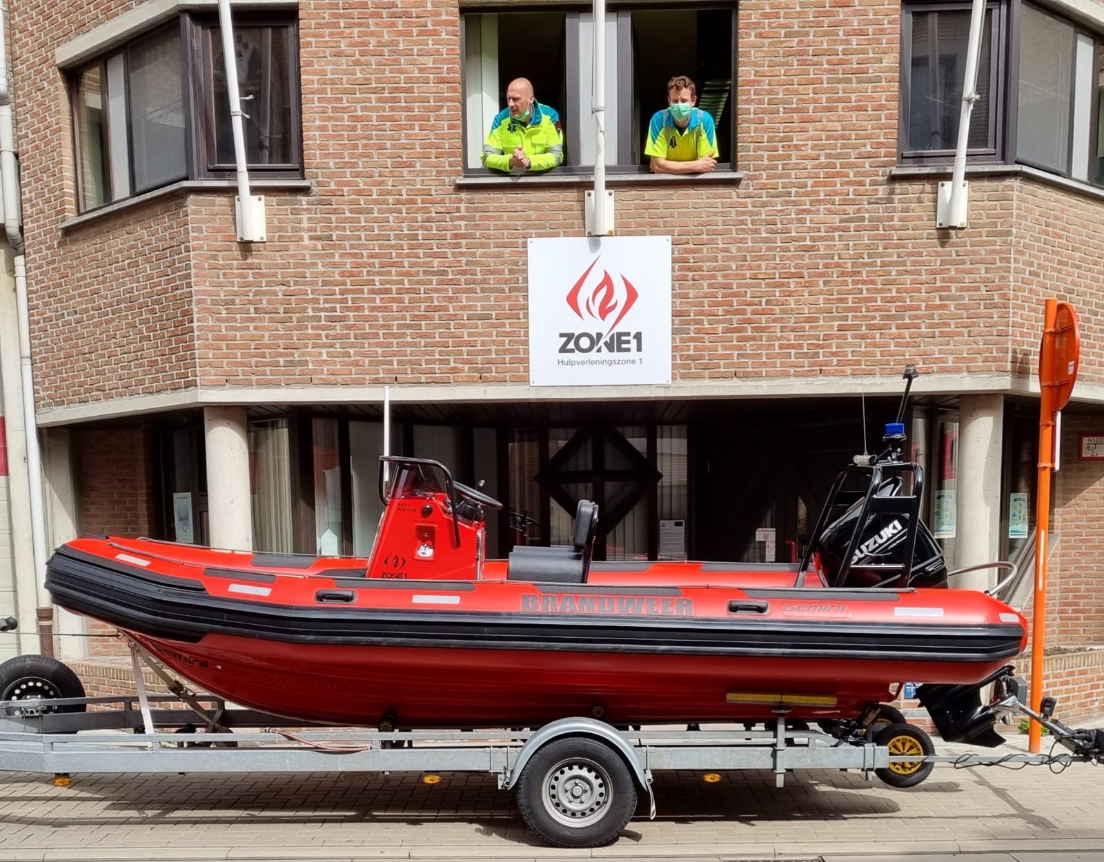 Gemini WR550 supplied for beach rescue in Ostend