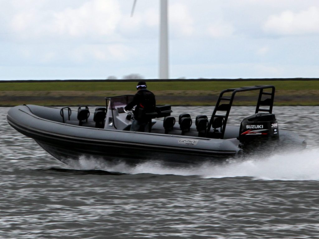 Gemini 730 Charter RIB voor Aqua Sports Katwijk — 3
