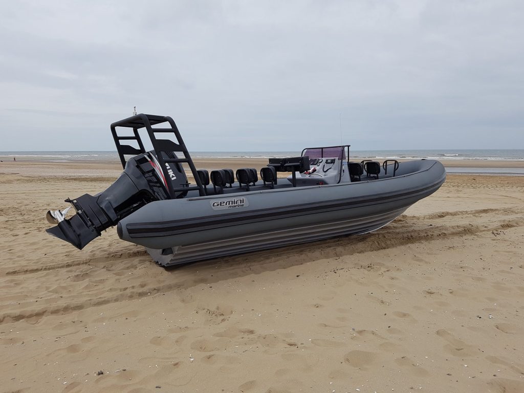 Gemini 730 Charter RIB voor Aqua Sports Katwijk — 4