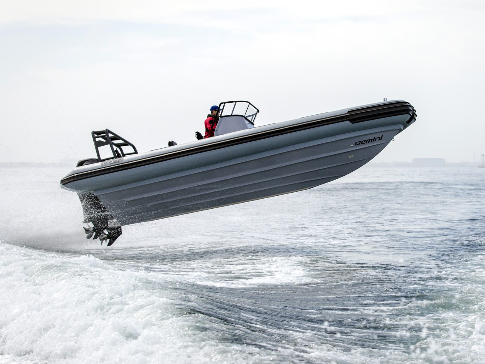 Gemini Marine X-Class RIB tijdens een proefvaart