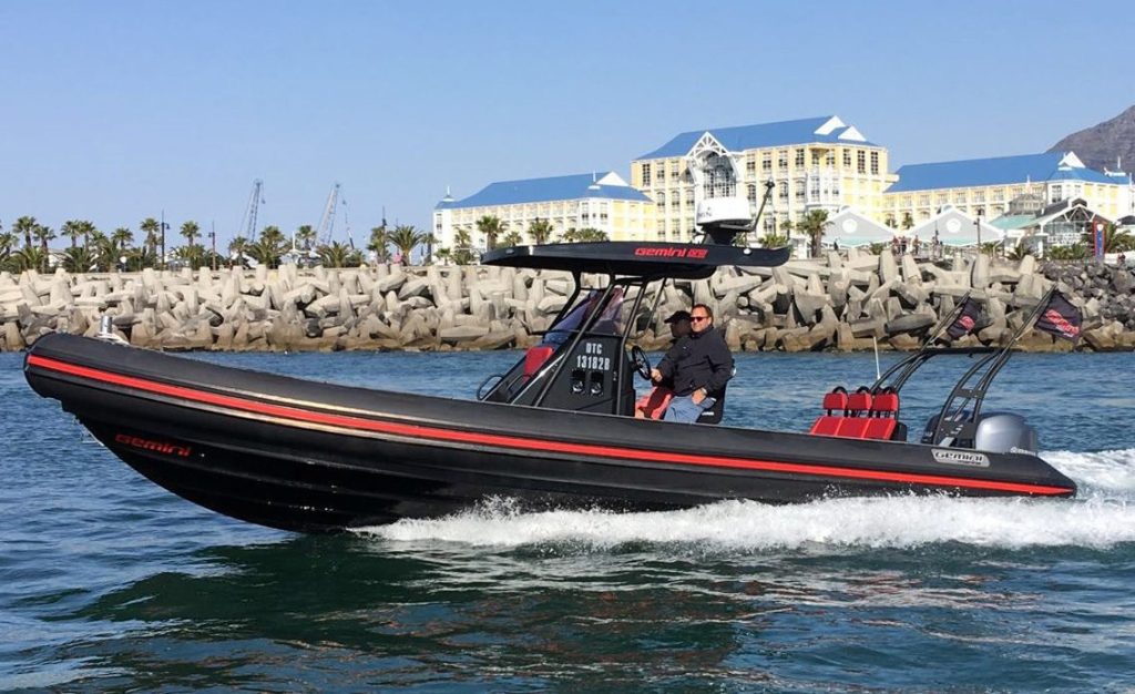 Gemini Marine X-Class RIB tijdens een proefvaart — 2