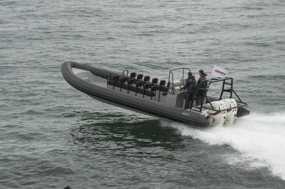 Gemini Marine X-Class RIB tijdens een proefvaart — 4