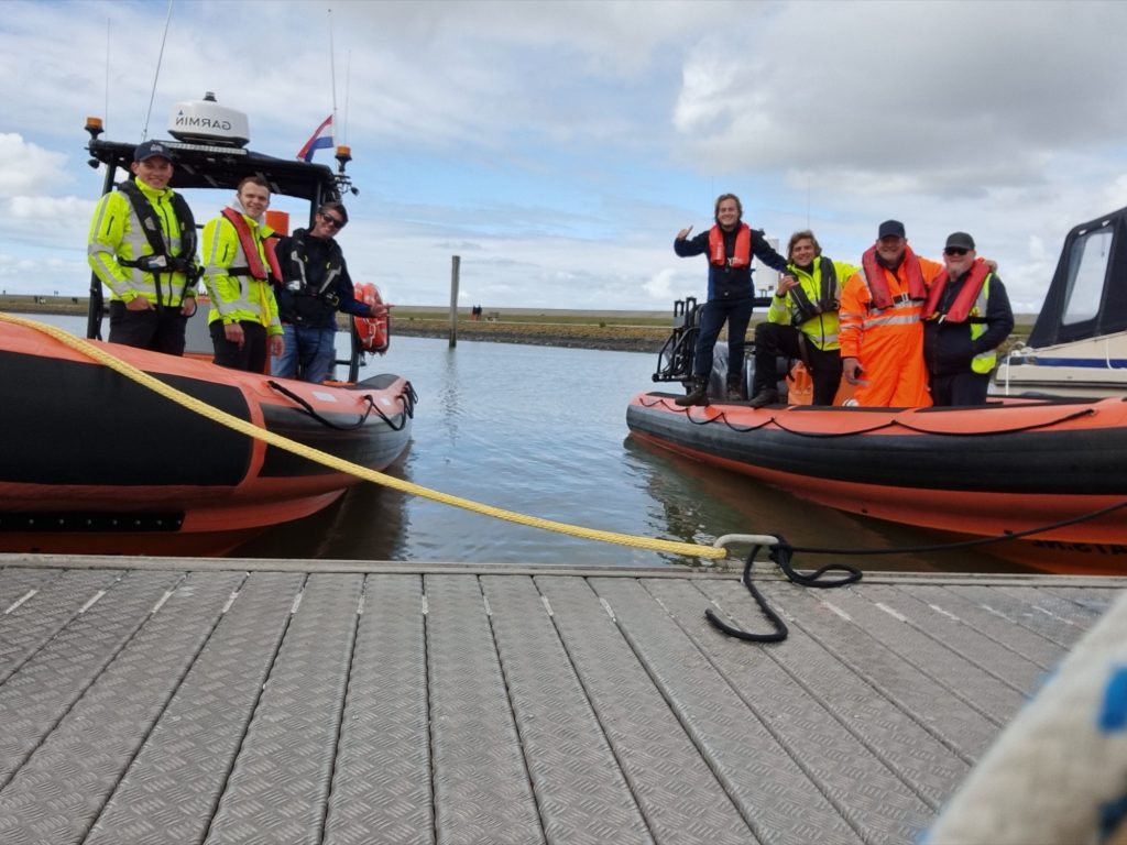 Projectbeeld 9 van Offshore Support RIB bij een Europese kabelaanlanding