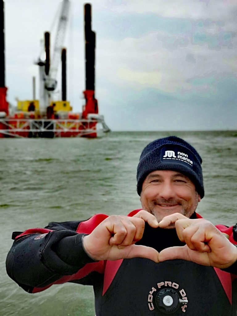 Projectbeeld 15 van Offshore Support RIB bij een Europese kabelaanlanding