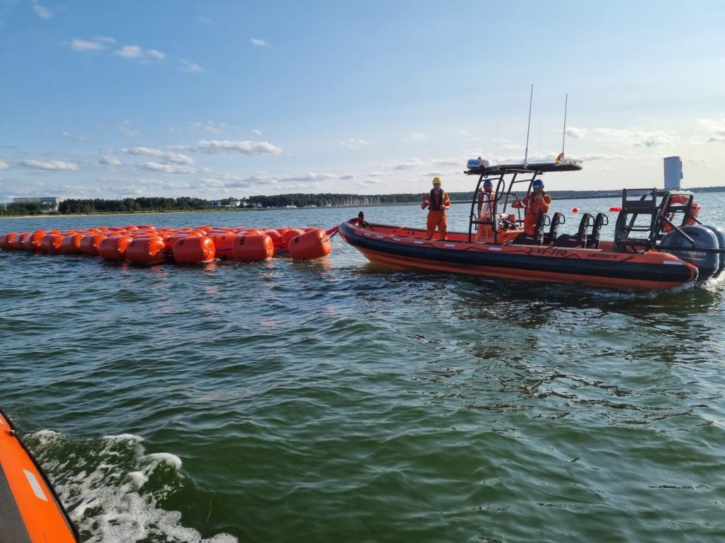 Projectbeeld 3 van RIB tijdens Cable Landing Support in de Duitse Oostzee