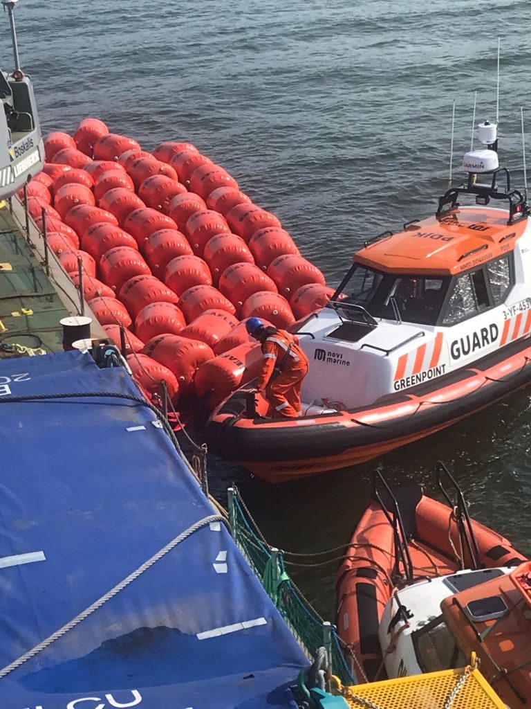 Projectbeeld 5 van RIB tijdens Cable Landing Support in de Duitse Oostzee