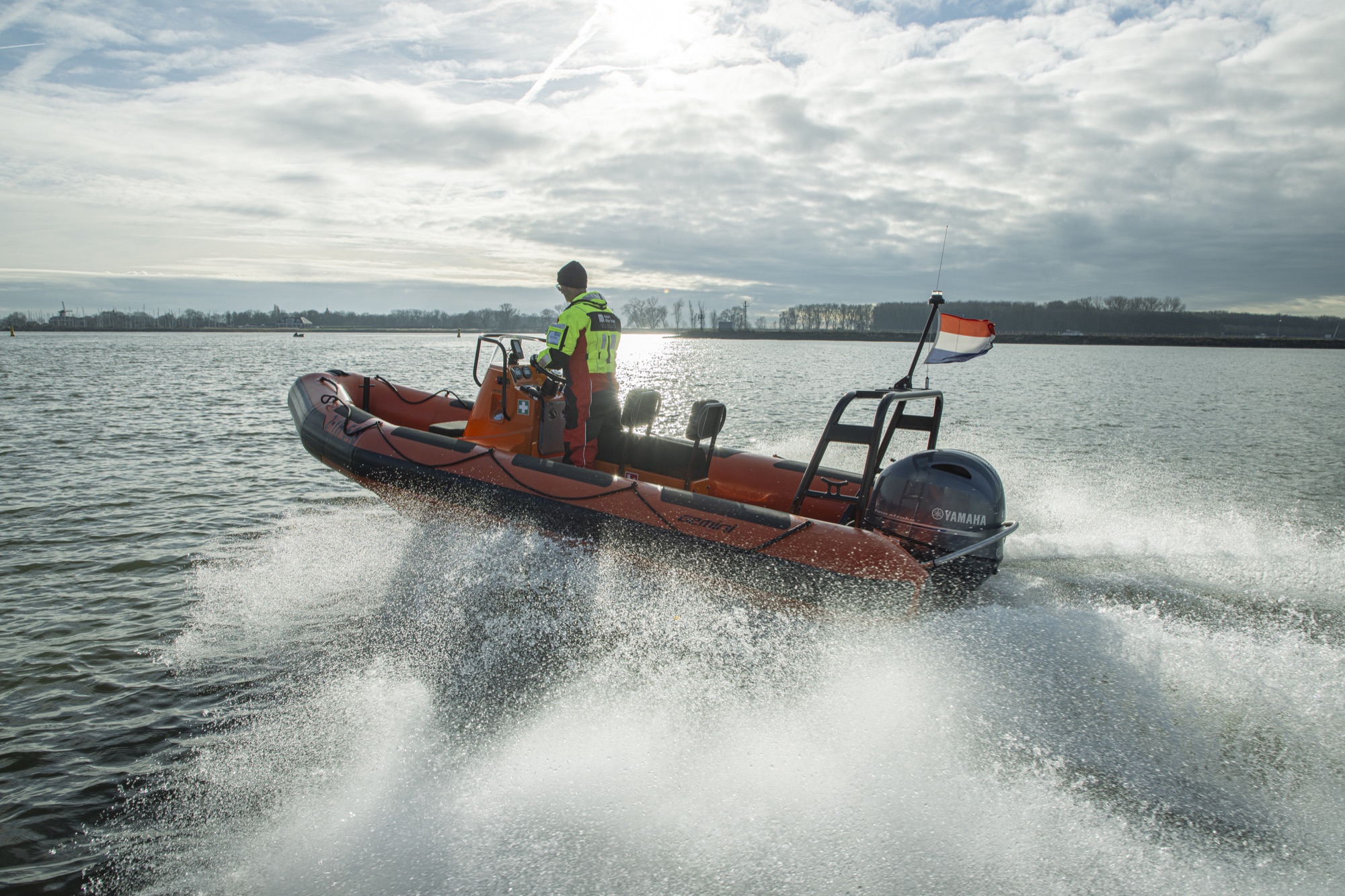 Gemini Marine WR550 professionele RIB in actie