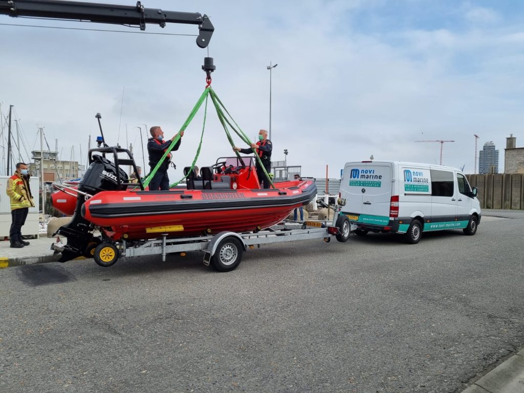 Projectbeeld 2 van Gemini WR550 reddingsboot voor Oostende