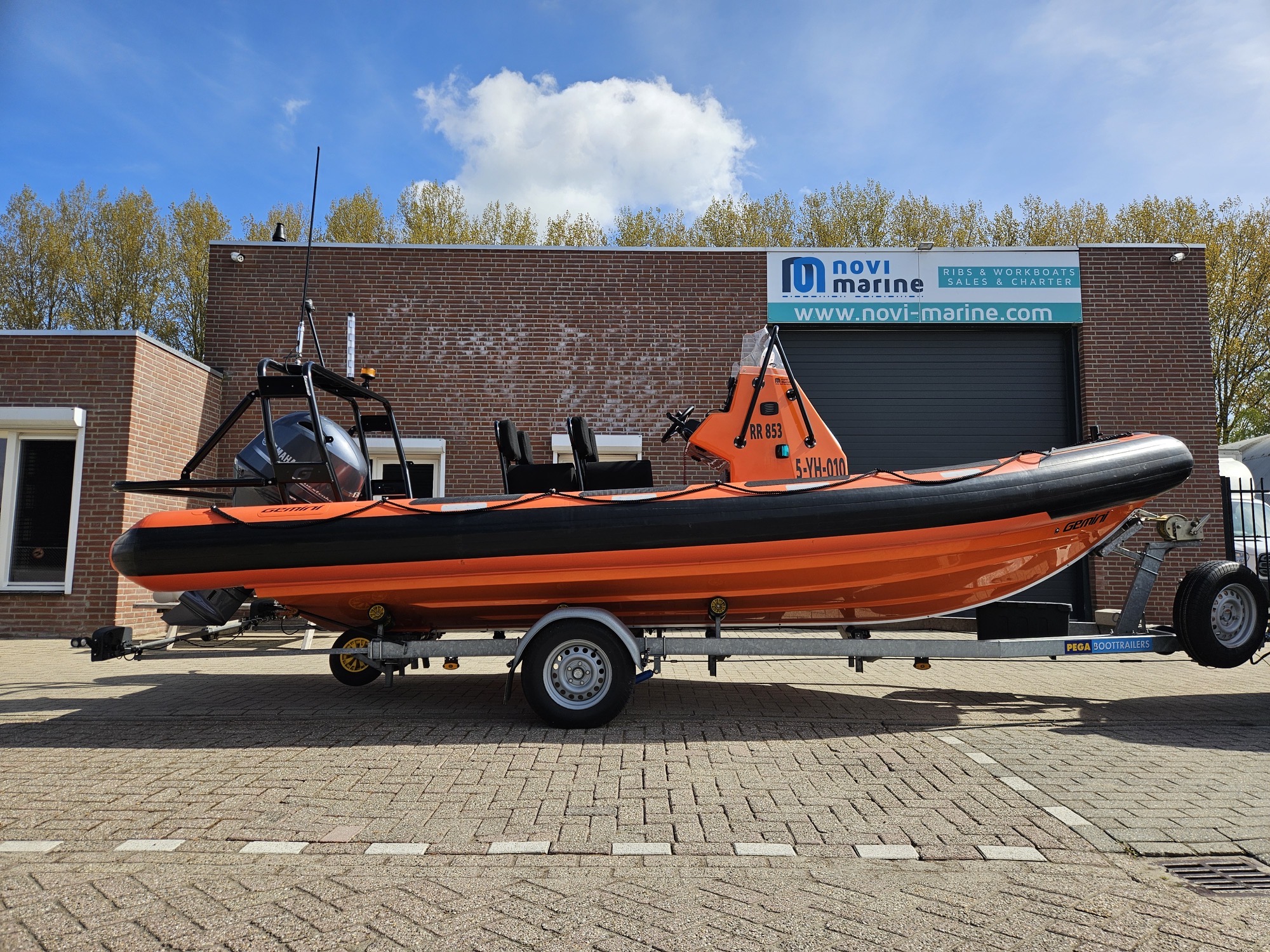 Gemini WR650 Work RIB voor Rijkswaterstaat