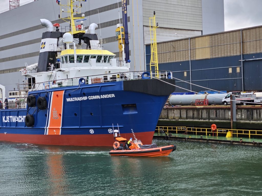 Projectbeeld 2 van Gemini WR780 SOLAS Fast Rescue Boat voor een kustwachtvaartuig