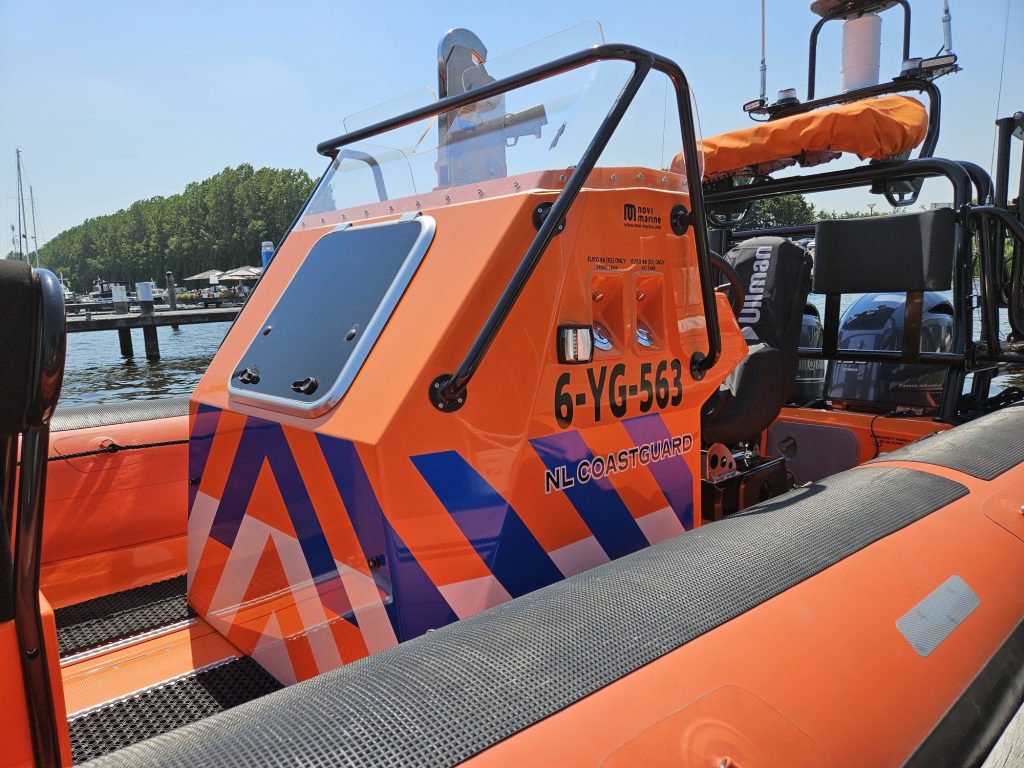 Projectbeeld 4 van Gemini WR780 SOLAS Fast Rescue Boat voor een kustwachtvaartuig