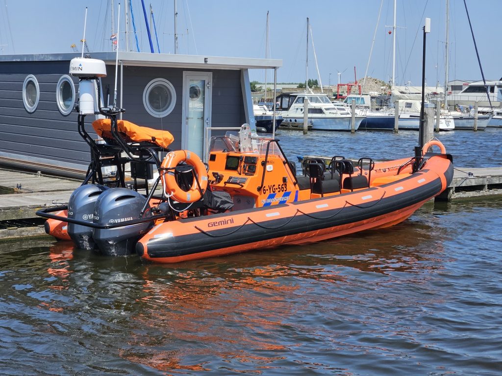 Projectbeeld 7 van Gemini WR780 SOLAS Fast Rescue Boat voor een kustwachtvaartuig