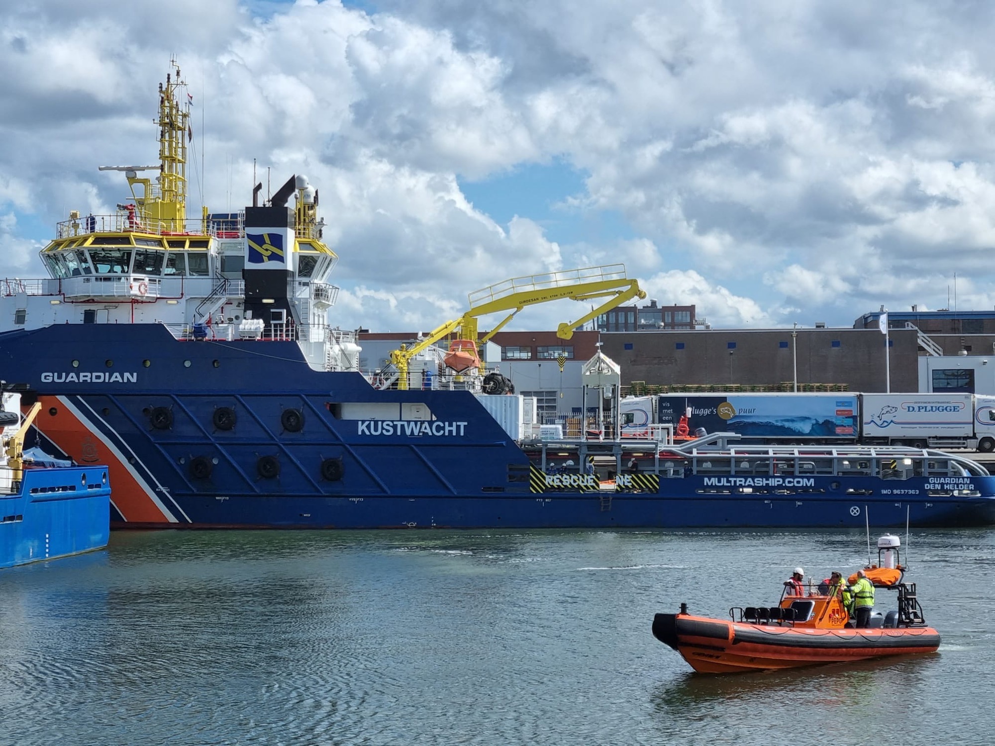 Gemini WR880 Work RIB voor de Nederlandse Kustwacht
