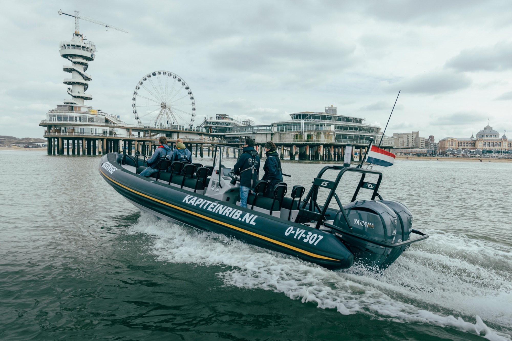 Gemini WR880 Passenger RIB voor operator in Scheveningen