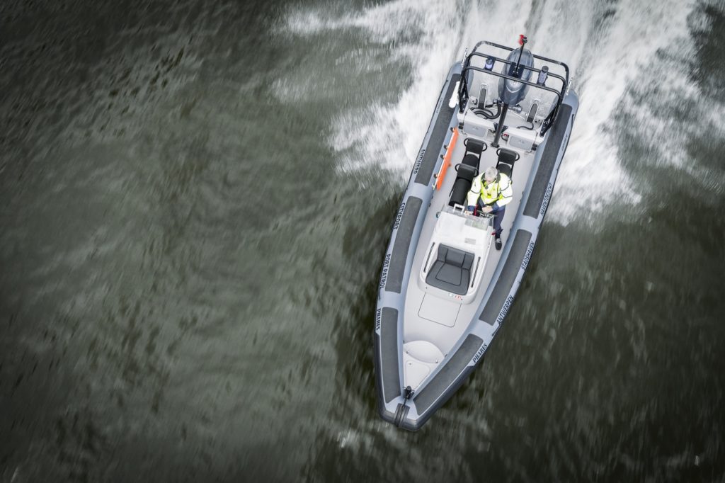 Projectbeeld 4 van 6,5 meter hybride RIB voor Stadshaven Antwerpen