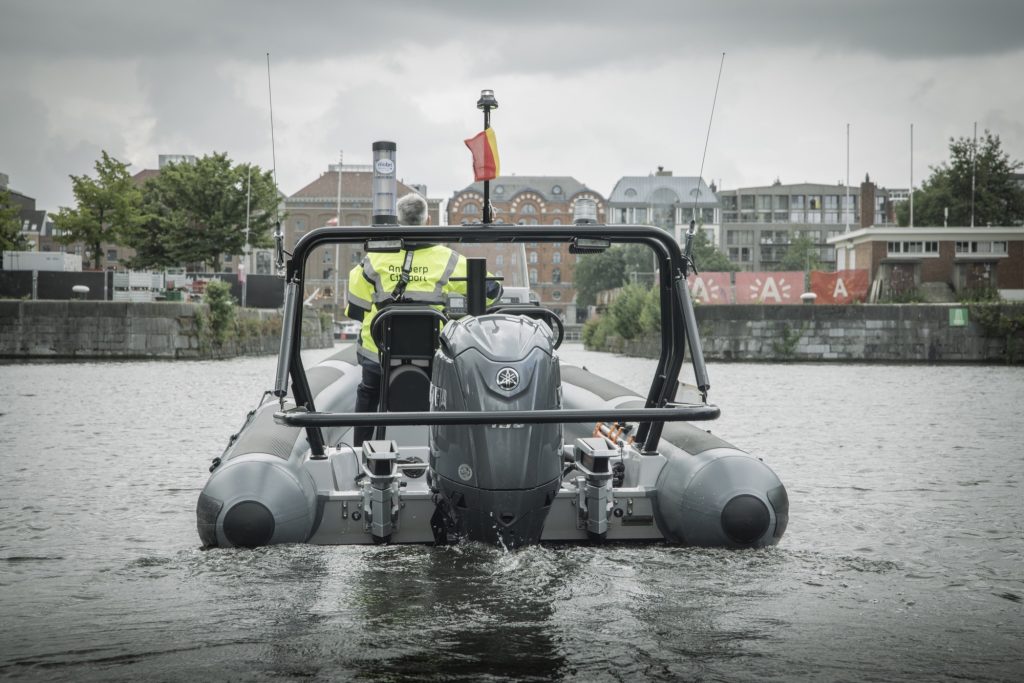 Projectbeeld 6 van 6,5 meter hybride RIB voor Stadshaven Antwerpen