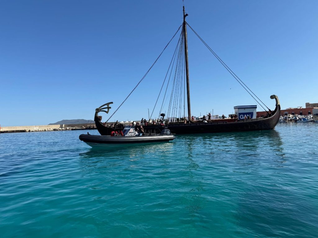 Projectbeeld 2 van Novi Marine RIB tijdens opnames van The Odyssey op Sicilië
