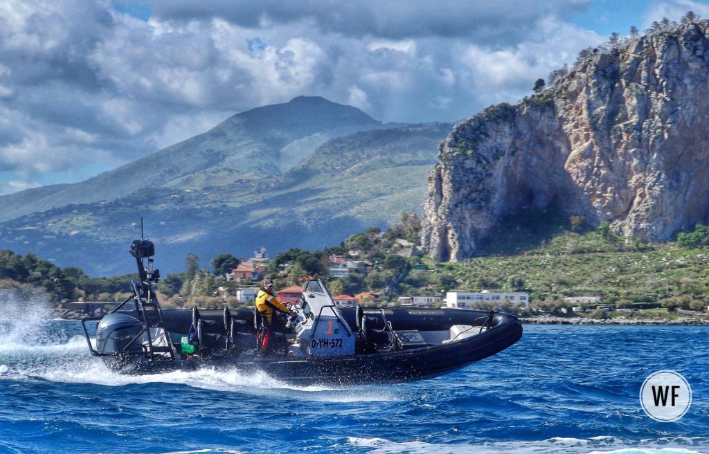 Projectbeeld 7 van Novi Marine RIB tijdens opnames van The Odyssey op Sicilië