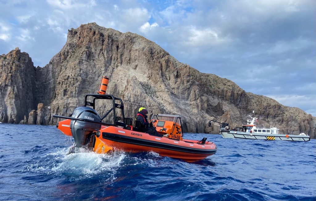 Projectbeeld 11 van Novi Marine RIB tijdens opnames van The Odyssey op Sicilië