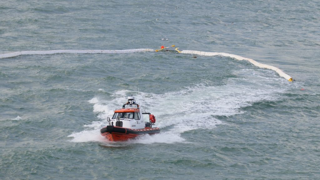 Projectbeeld 2 van Cabin RIB Seapoint tijdens proeven van The Ocean Cleanup