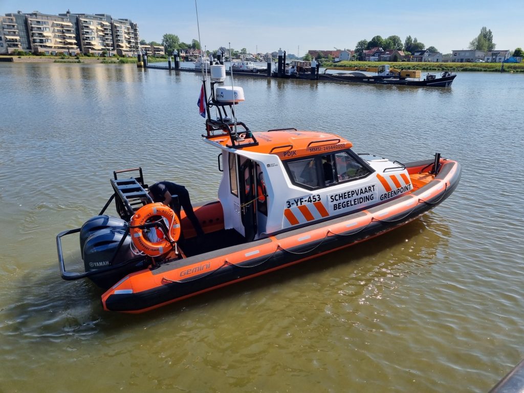 Projectbeeld 6 van RIB voor scheepvaartbegeleiding in Rotterdam