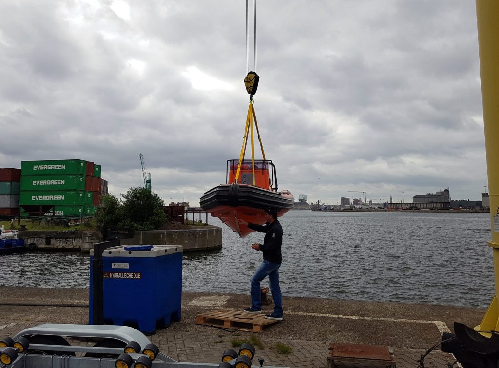 Gemini 650 charter RIB supplied to the Port of Antwerp — 2