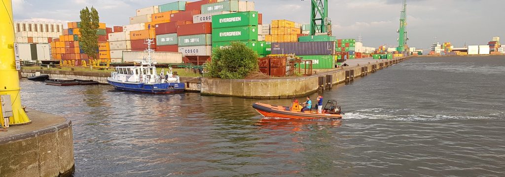 Gemini 650 charter RIB supplied to the Port of Antwerp — 3