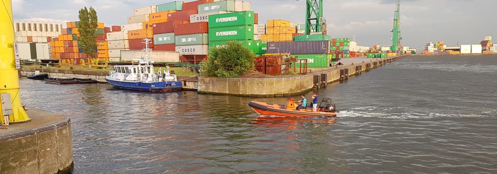 Gemini 650 charter RIB supplied to the Port of Antwerp — 5