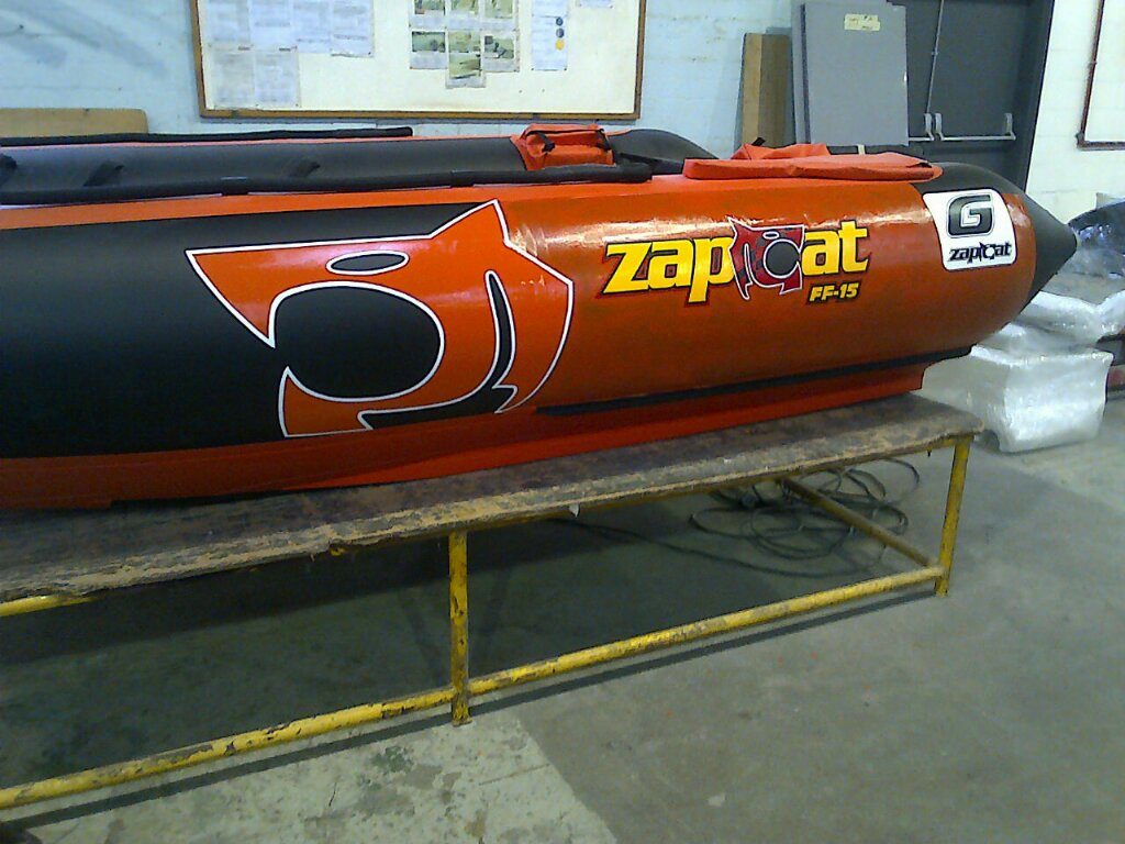 Orange and black Gemini Zapcat FF-15 — 12