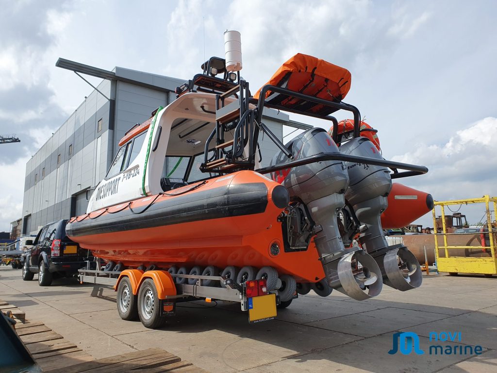 Gemini WR880 Parow Cabin RIB configured for offshore dive support — 6