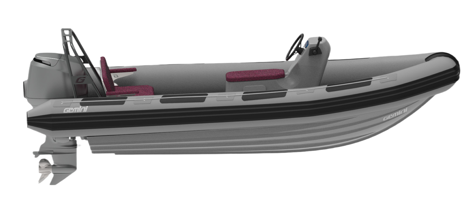 Gemini WR505 professional RIB, side view