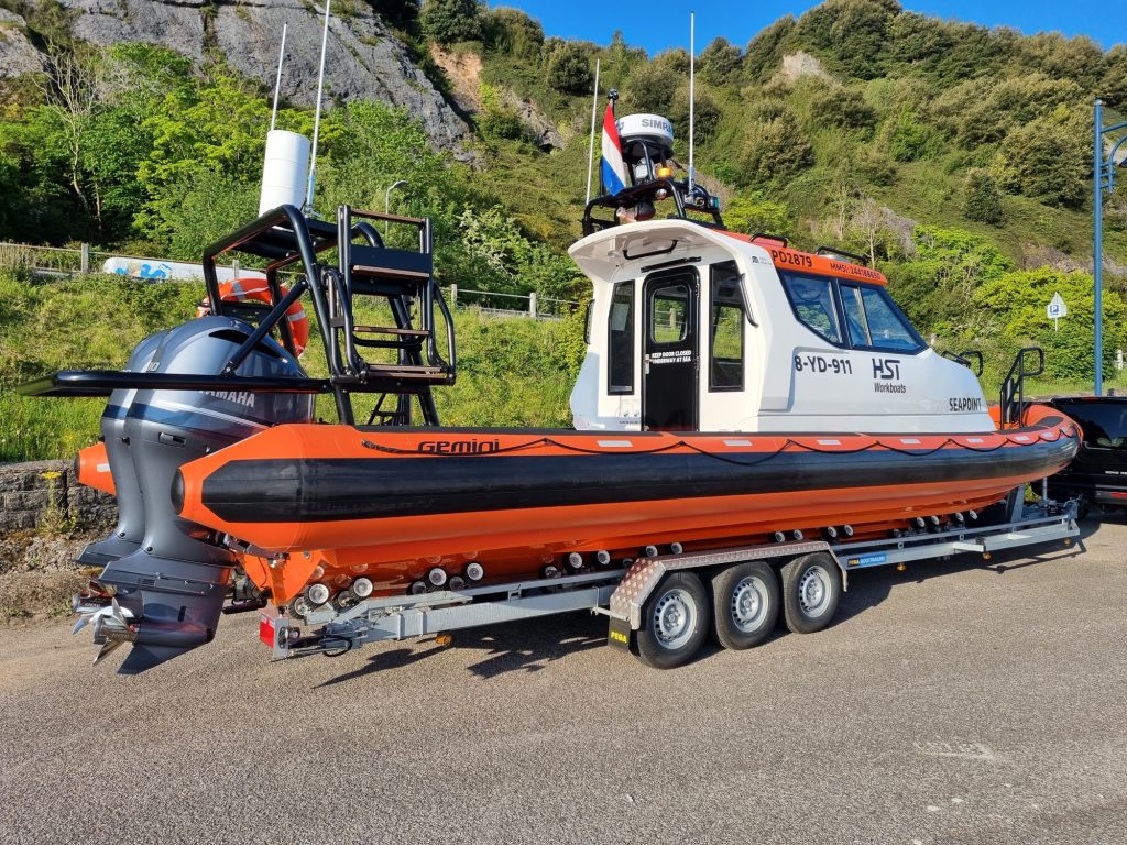 Project image 4 showing Gemini WR1060 Cabin RIB Seapoint for HST Workboats
