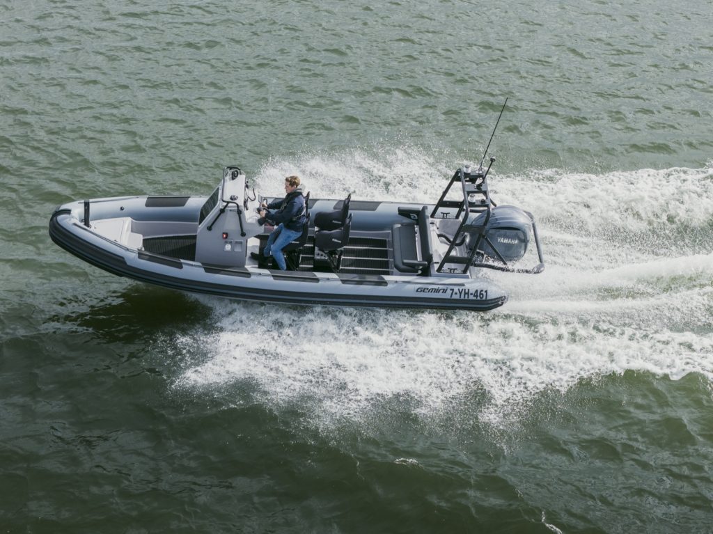 Project image 5 showing Gemini WR720 Patrol RIB in the charter fleet