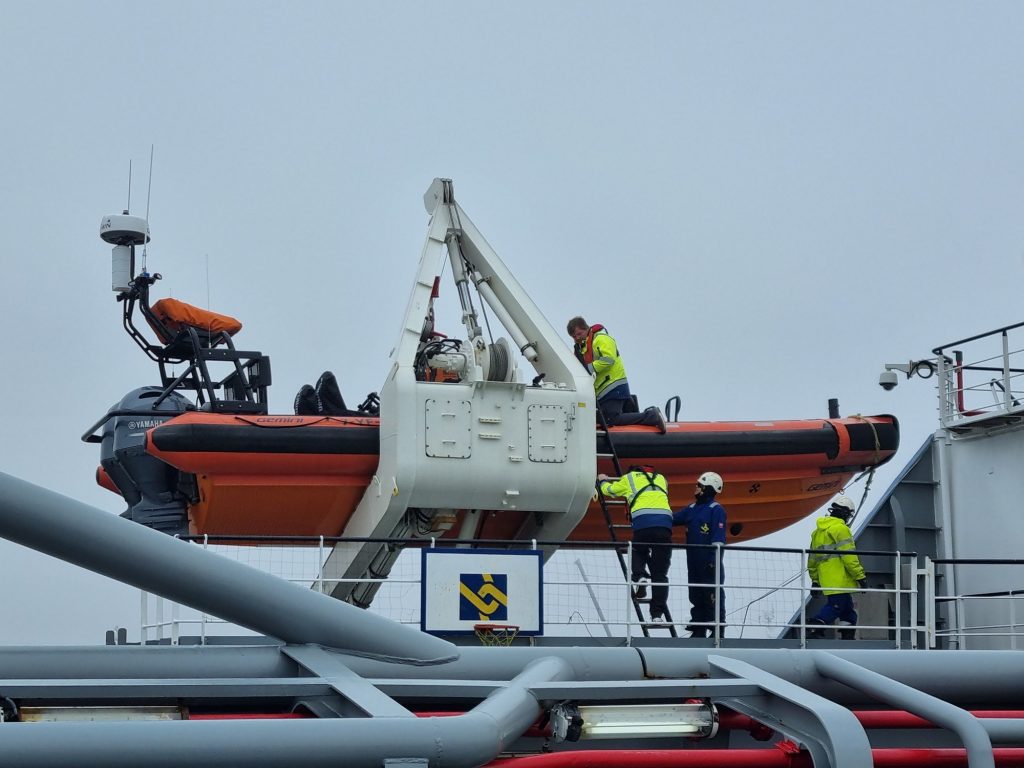 Project image 6 showing Gemini WR880 Work RIB for the Dutch Coastguard