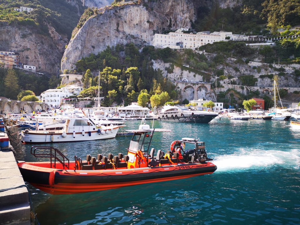 Project image 3 showing Novi Marine RIB supporting the filming of Tenet