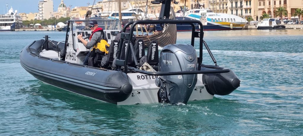 Project image 6 showing Novi Marine RIB supporting the filming of Tenet