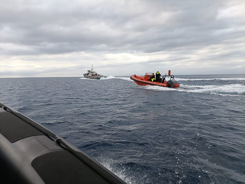 Project image 8 showing Novi Marine RIB supporting The Odyssey filming in Sicily