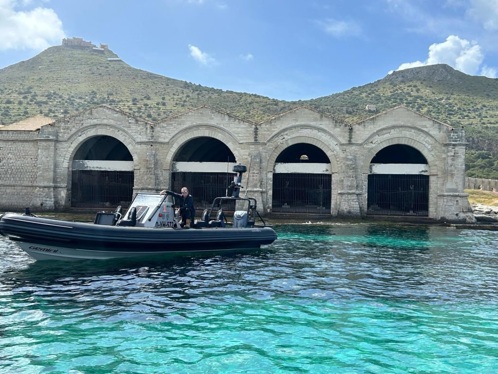 Project image 13 showing Novi Marine RIB supporting The Odyssey filming in Sicily