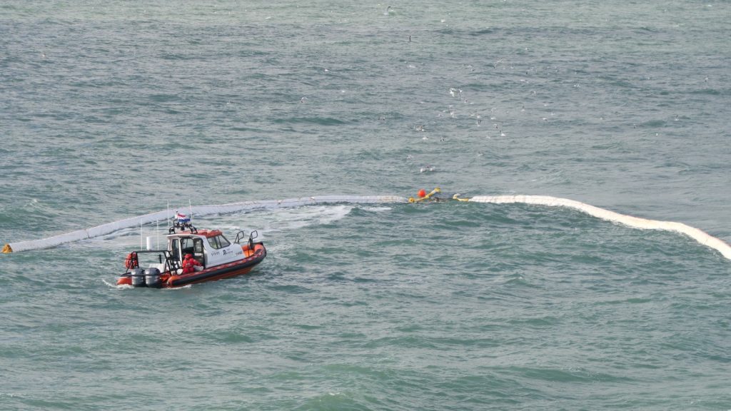 Project image 4 showing Seapoint Cabin RIB during The Ocean Cleanup trials
