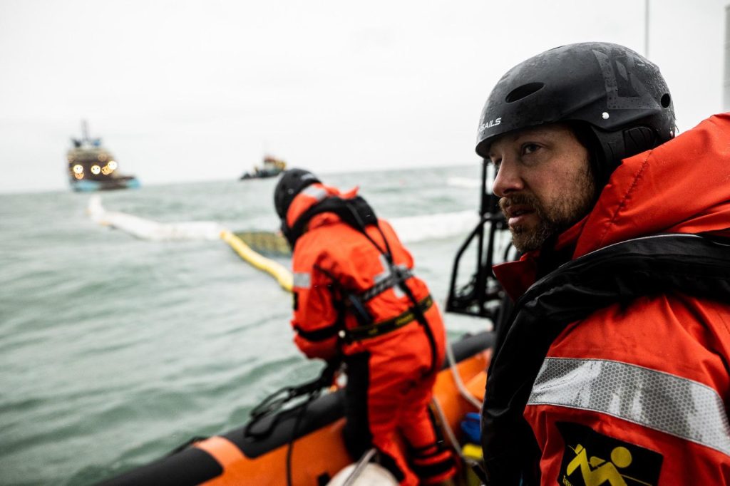 Project image 9 showing Seapoint Cabin RIB during The Ocean Cleanup trials