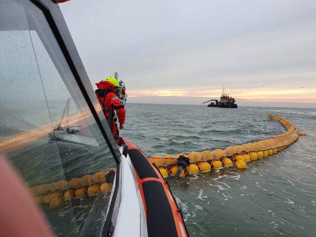 Project image 12 showing Seapoint Cabin RIB during The Ocean Cleanup trials