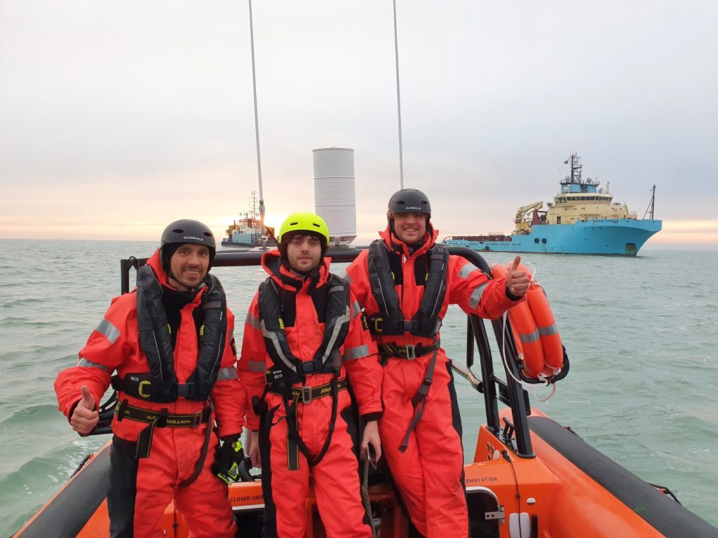 Project image 13 showing Seapoint Cabin RIB during The Ocean Cleanup trials