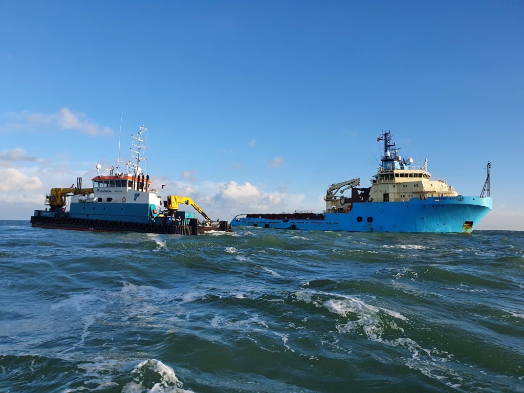Project image 18 showing Seapoint Cabin RIB during The Ocean Cleanup trials