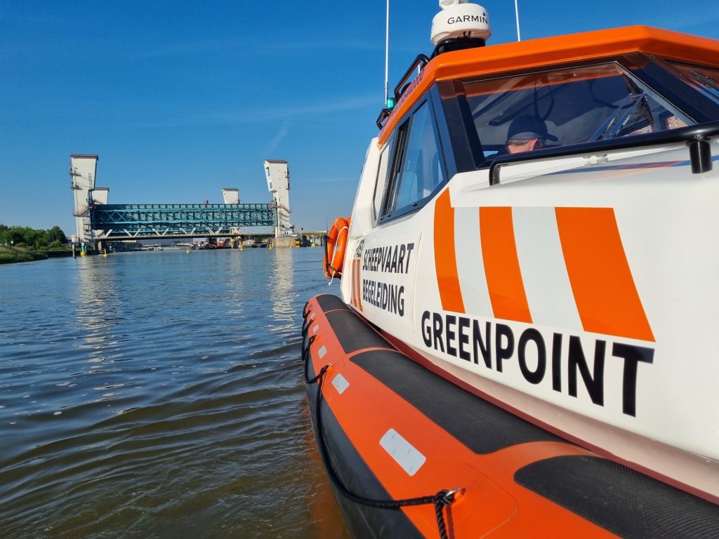 Project image 4 showing RIB supporting vessel traffic operations in Rotterdam