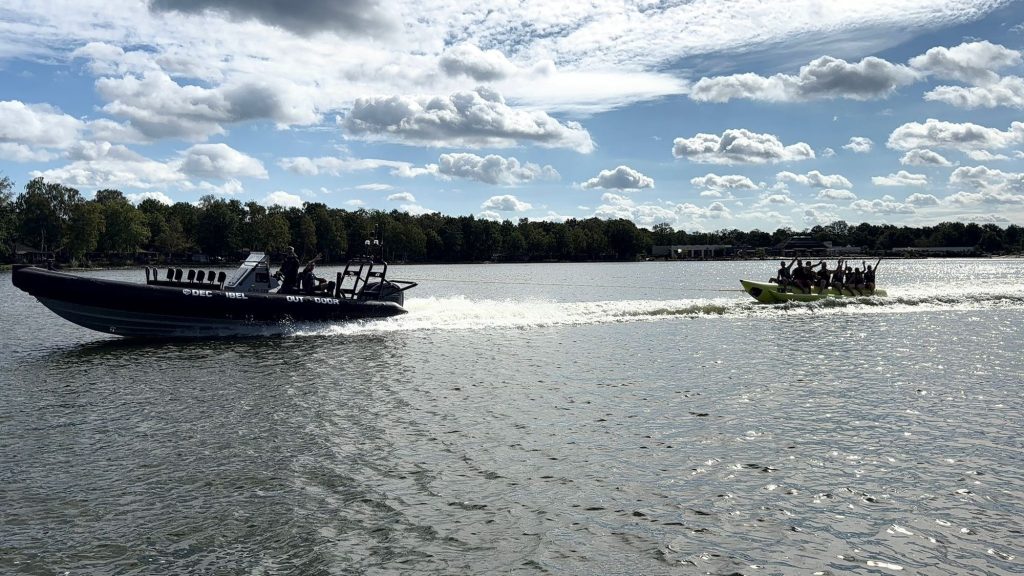 Project image 2 showing Gemini RIB operating as a festival water taxi