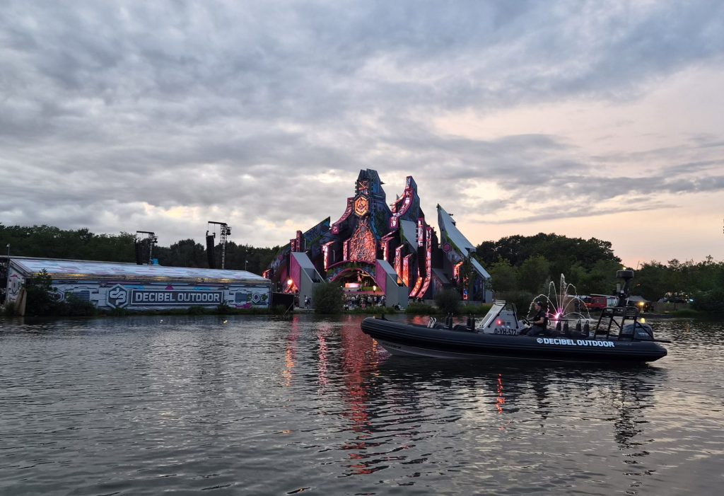 Project image 3 showing Gemini RIB operating as a festival water taxi