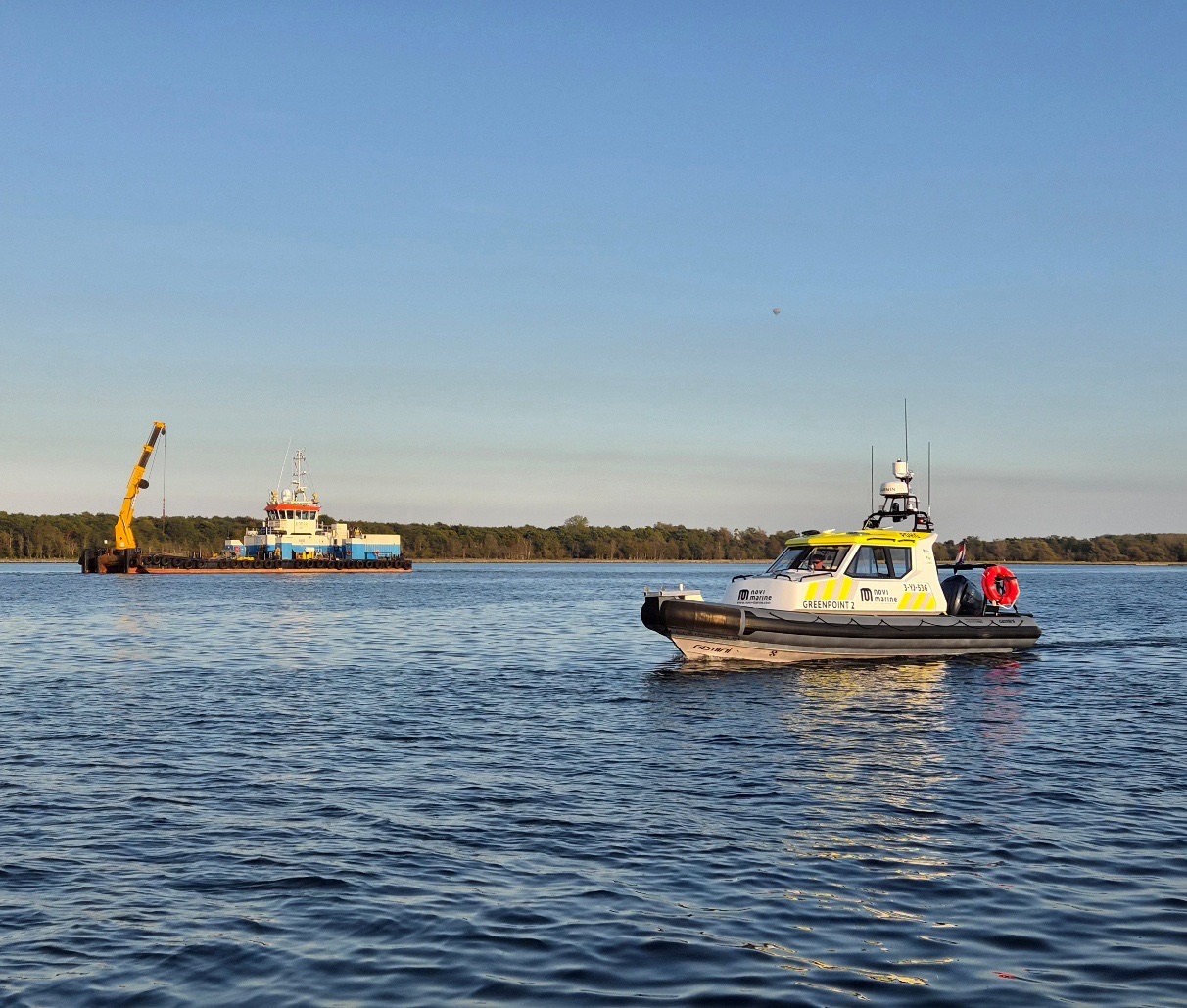 Greenpoint 2 supporting vessel traffic under fully electric power